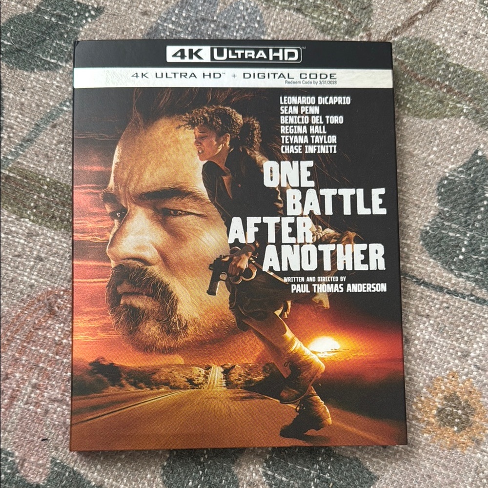 One Battle After Another 4k Blu-ray NWT